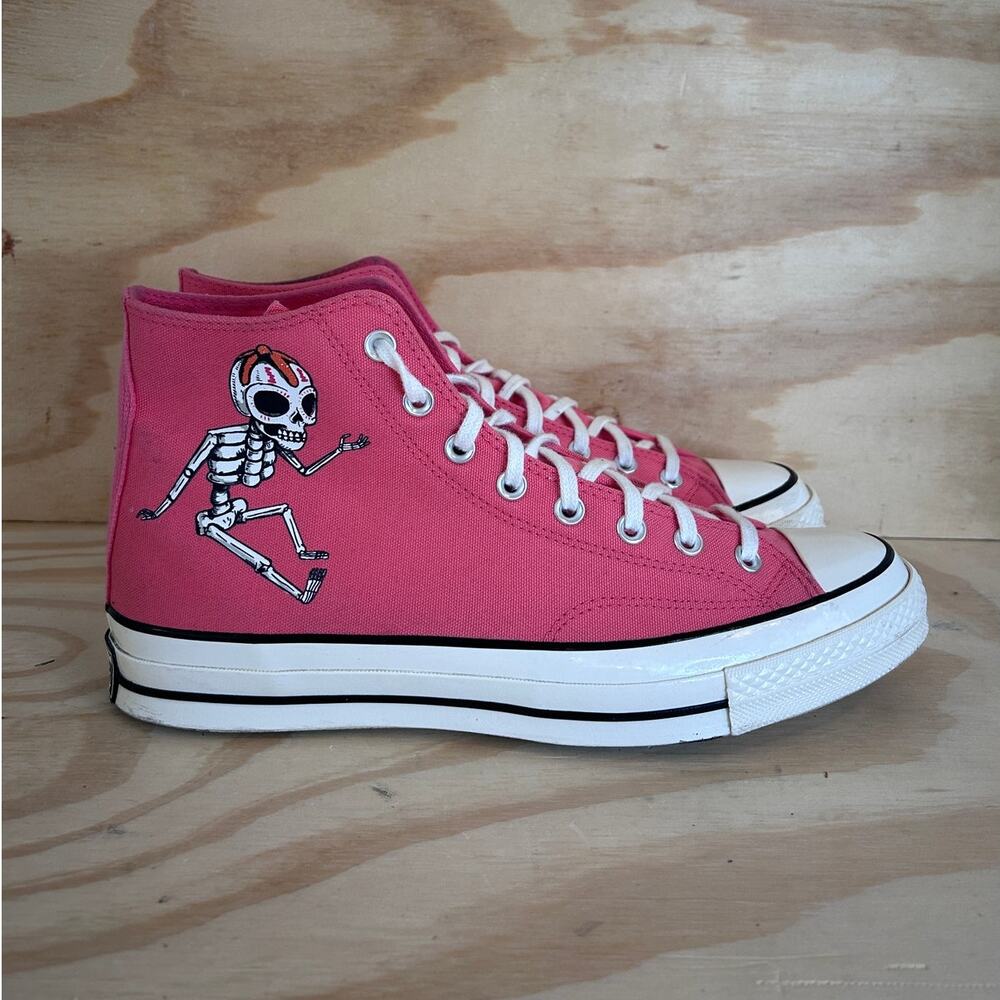 Converse All Star -CT 70 Dia de los Muertos -Sneakers -Pink -Men's - 11 -173113C - Picture 2 of 10